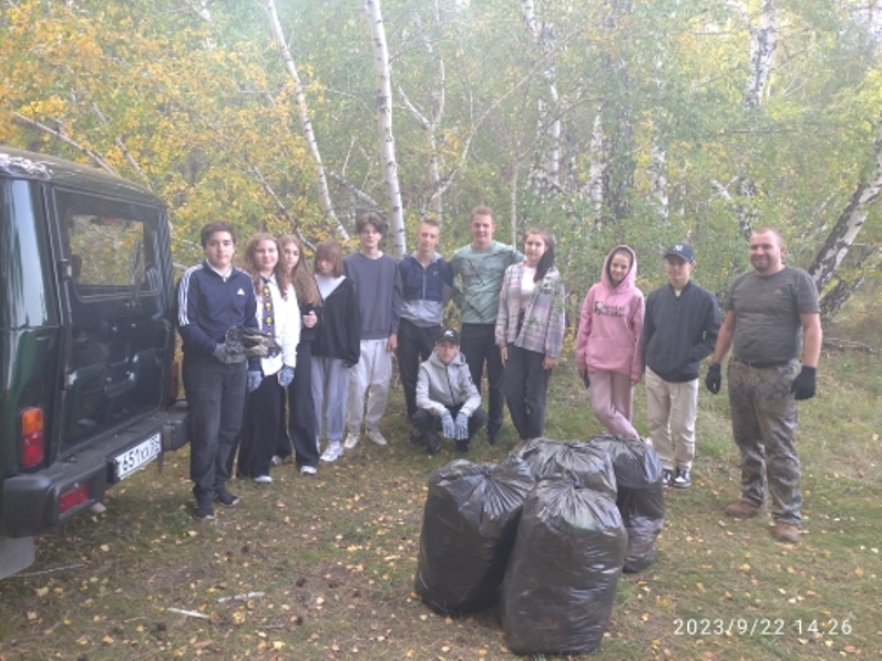 Экологическая акция ШЛ «Зеленый патруль».