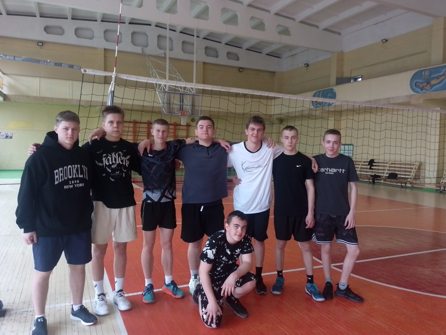Районные соревнования по волейболу.