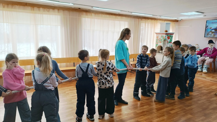 Богатырские забавы.